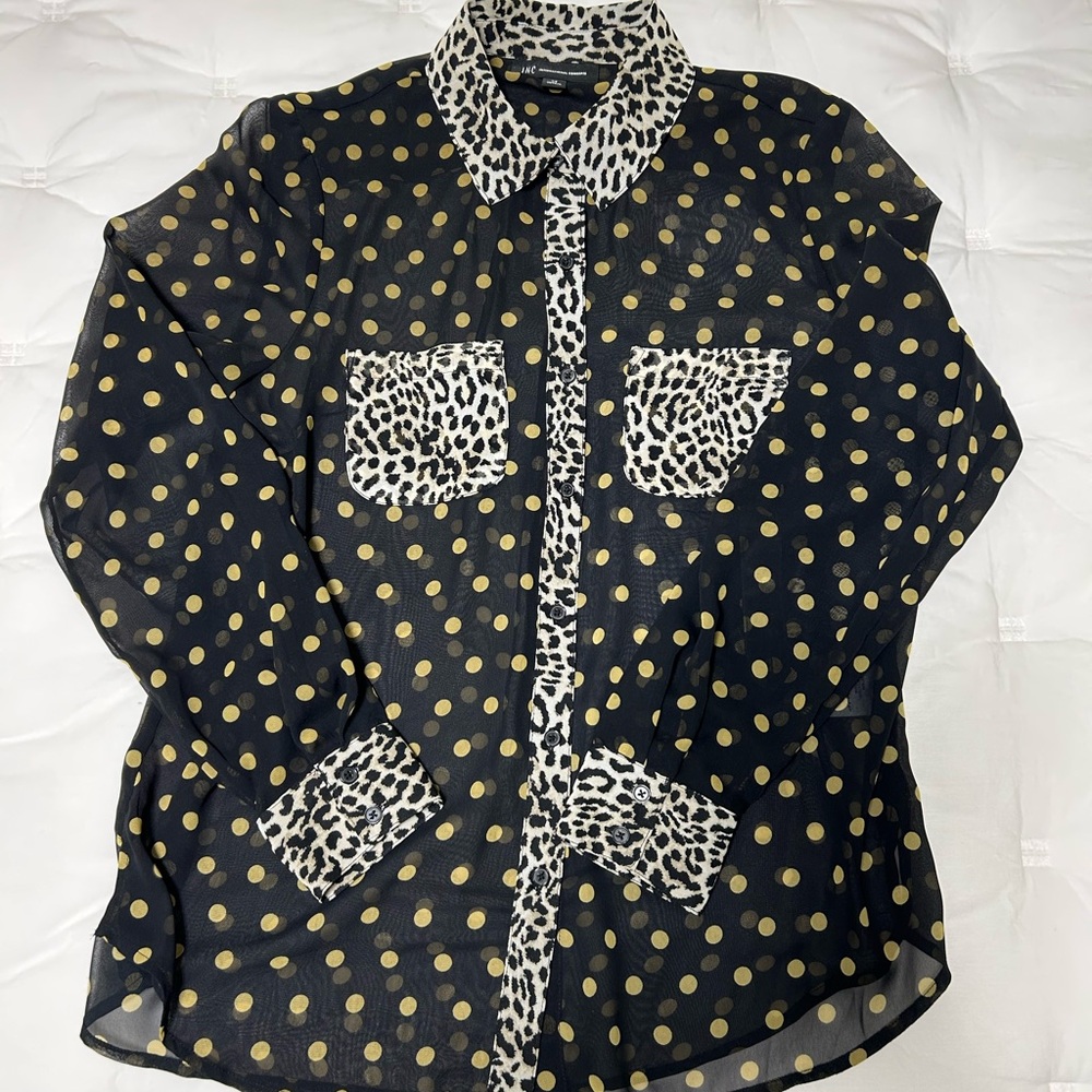 INC International Concepts Blouse